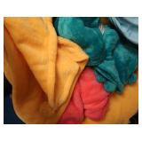 3 NICE COMFORTABLE FUZZY BLANKETS