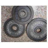 3 GYM WEIGHTS