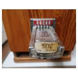 VINTAGE WOODEN PENCIL DISPENSER
