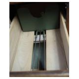 ANTIQUE WOODEN FILING CABINET
