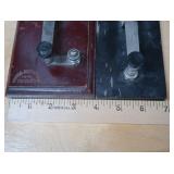2 "CENTRAL SCIENTIFIC CO" CODE/TELEGRAPH KEYS *MORSE CODE KEYS*