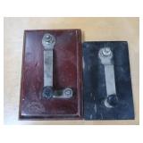 2 "CENTRAL SCIENTIFIC CO" CODE/TELEGRAPH KEYS *MORSE CODE KEYS*