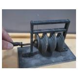 CAST IRON ANTIQUE TELEPHONE CRANK