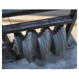 CAST IRON ANTIQUE TELEPHONE CRANK