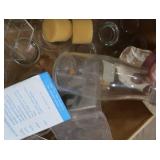 OVER 30 ALASKA 1 PINT COLLECTABLE MILK BOTTLES, SPONGES AND MORE