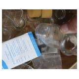 OVER 30 ALASKA 1 PINT COLLECTABLE MILK BOTTLES, SPONGES AND MORE