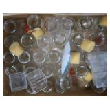 OVER 30 ALASKA 1 PINT COLLECTABLE MILK BOTTLES, SPONGES AND MORE