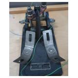 ANTIQUE CAST IRON ELECTRICAL SWITCH / RM/FM RADIO TRANSMITTER