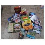 LARGE LOT OF GAMES, PUZZLES AND MOVIES