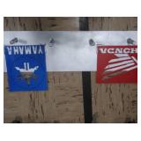 HONDA/YAMAHA METAL SIGN