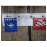 HONDA/YAMAHA METAL SIGN