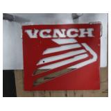 HONDA/YAMAHA METAL SIGN