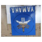 HONDA/YAMAHA METAL SIGN