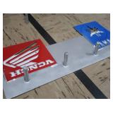 HONDA/YAMAHA METAL SIGN