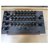 DEEP CHERRY WOOD RESISTANCE BOX
