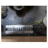 CAST IRON "WELCH" HAND CRANK GENERATOR