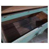 ANTIQUE ALPINE PAINTED CABINET