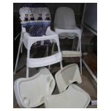 VINTAGE/ANTQ HEIGHT CHAIRS AND TABLE TOPS