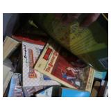 NICE LARGE CONTAINER FULL OF READING BOOKS