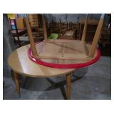 VERY NICE ROUND OAK TABLES
