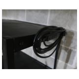 OVERSIZED CURVED METAL ROLLEY CART