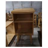 "BUSHSTAFF" WOODEN PODIUM WITH SHELVES