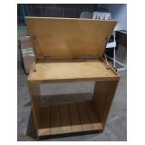 CUTE ROLLY DESK/CART