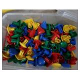 EARLY LEARNING EDUCATIONAL SUPER PEG BOARD