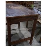 SOLID WOOD VINTAGE TABLE