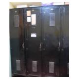 OVERSIZED VINTAGE METAL LOCKERS
