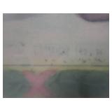HISTORIC ANTIQUE  3~PANEL MURAL OVER 10 FEET LONG "BLASHFIELD / SIMMONS / WALKER"
