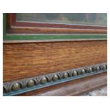 HISTORIC ANTIQUE  3~PANEL MURAL OVER 10 FEET LONG "BLASHFIELD / SIMMONS / WALKER"