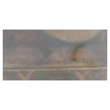 HISTORIC ANTIQUE  3~PANEL MURAL OVER 10 FEET LONG "BLASHFIELD / SIMMONS / WALKER"