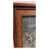 HISTORIC ANTIQUE  3~PANEL MURAL OVER 10 FEET LONG "BLASHFIELD / SIMMONS / WALKER"