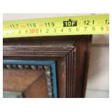 HISTORIC ANTIQUE  3~PANEL MURAL OVER 10 FEET LONG "BLASHFIELD / SIMMONS / WALKER"