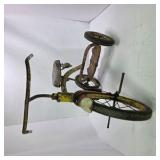 Vintage Child’s Tricycle With Spoked Wheels and Banana Seat