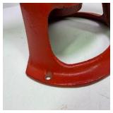 Vintage Red Cast Iron Hand Water Pump No. 364