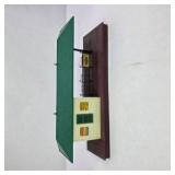 Lionelville Passenger Station Model Train Building with Sunoco Fence
