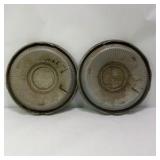 Pair of Vintage Chrysler Turbine Style Wheel Covers Hubcaps