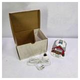 Lighted Ceramic Christmas Bakery House Village Display with Cord and Box