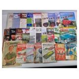 Lot of Vintage Automotive, Tractor, Toy Farmer, and Mechanics Magazines