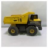 Vintage 99 Hasbro Yellow Mighty Dump Truck Construction Toy