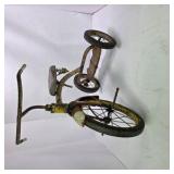 Vintage Child’s Tricycle With Spoked Wheels and Banana Seat