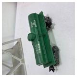 Vintage Marx Electric Train Set Lot with Cars, Track, Bridge, Station, and Accessories
