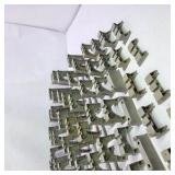 Large Lot of Vintage Metal Erector Set Bridge and Girder Parts