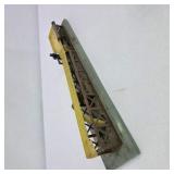 Vintage Lionel Model Train Trestle Bridge Accessory with Operator Figure