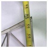 Vintage Metal Model Train Truss Bridge Section
