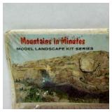 Vintage Mountains in Minutes O Scale Tunnel Portal Model Landscape Kit