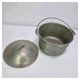 Cast Aluminum Camp Dutch Oven Pot With Lid Bail Handle