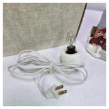 Lighted Ceramic Christmas Bakery House Village Display with Cord and Box